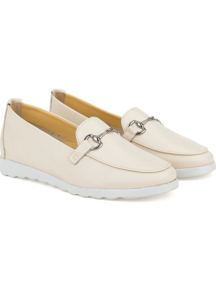 Ziya, Kadın Hakiki Deri Günlük Ayakkabı 1411022Z2072 Bej fiyatları