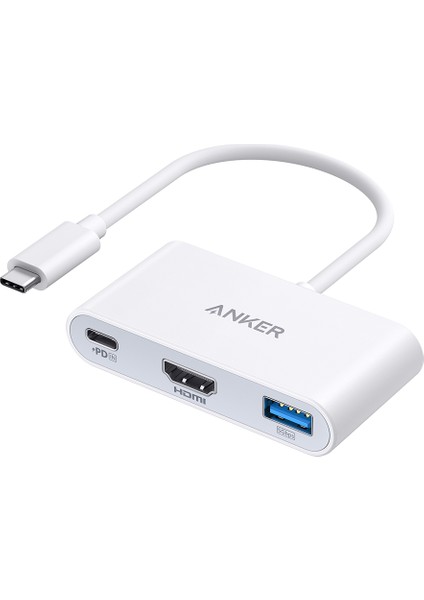 PowerExpand 3-in-1 USB-C PD Hub - A8339 (Anker Türkiye Garantili)