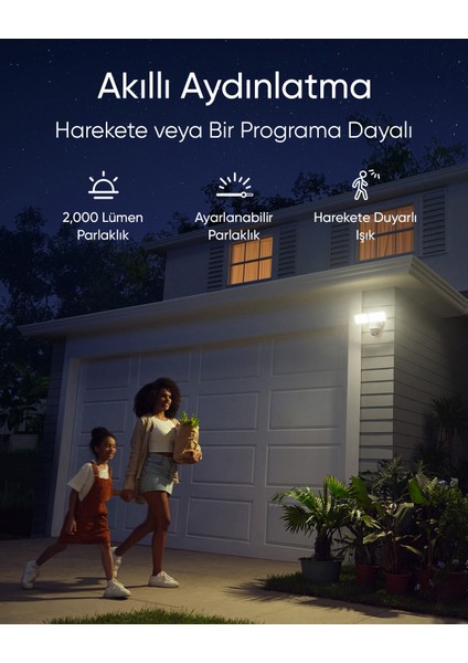 Eufy Güvenlik Projektör Kamerası E340