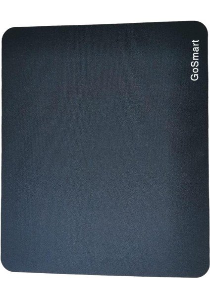 Gosmart Mousepad 30 x 25 cm Kauçuk Kaymaz Taban Siyah Renk