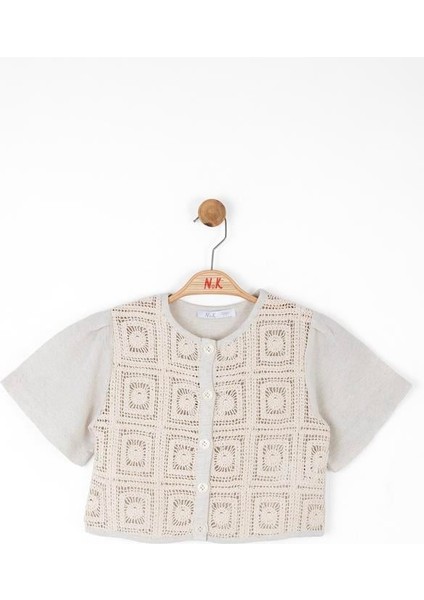 Kız Çocuk Mocca Keten Mevsimlik Ceket 36545 modelleri