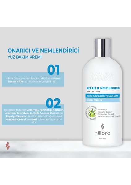 Pro Onarıcı ve Nemlendirici Yüz Bakım Kremi – 300ML