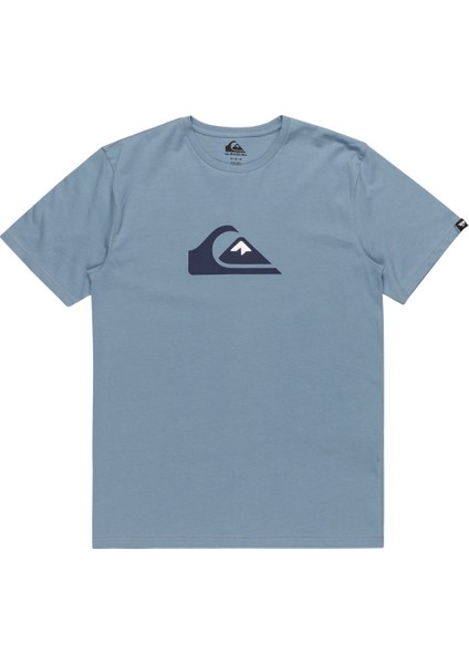Comp Logo SS EQYZT07658-18406 ERKEK Mavi Tişört