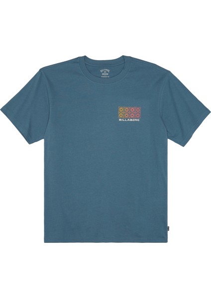 Segment Tees Erkek Mavi Tişört