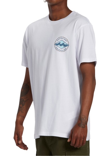 Rotor Diamond Tees Erkek Beyaz Tişört modelleri