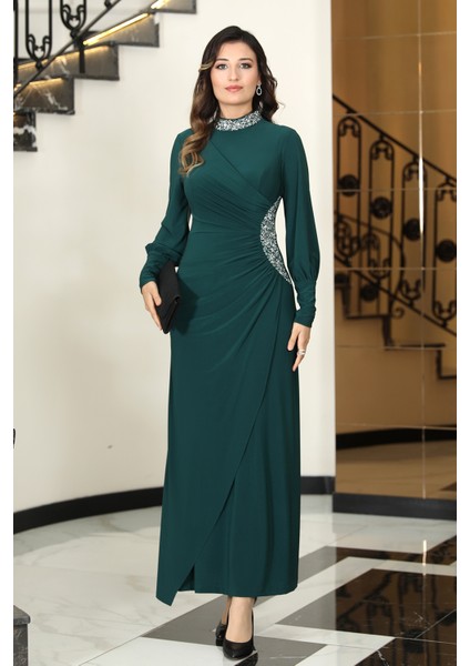 Lavin Taş Detaylı Abiye Elbise fiyatları