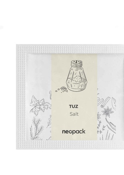 Paket Tuz 1 gr - 1000 Adet