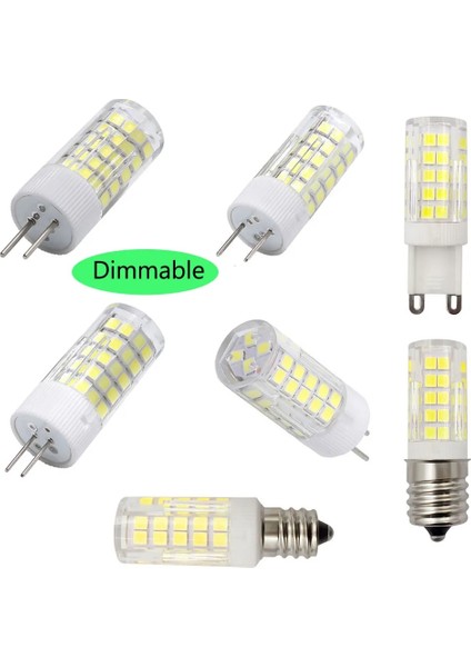 G4 Tarzı G4 Kısılabilir G4 G8 Gy6.35 G9 E14 E17 E11 E12 BA15D LED Mısır Işık Md 64LED 7W Ampul LED Lamba 60W Halojen Işıkları Değiştirin (Yurt Dışından)