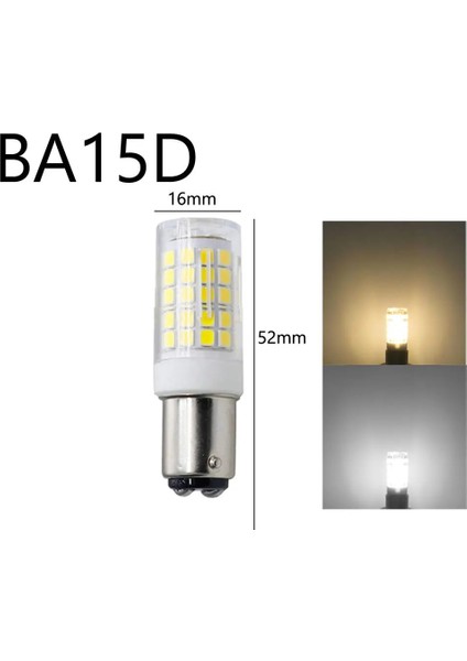 G4 Tarzı BA15D Kısılabilir G4 G8 Gy6.35 G9 E14 E17 E11 E12 BA15D LED Mısır Işık Md 64LED 7W Ampul LED Lamba 60W Halojen Işıkları Değiştirin (Yurt Dışından)