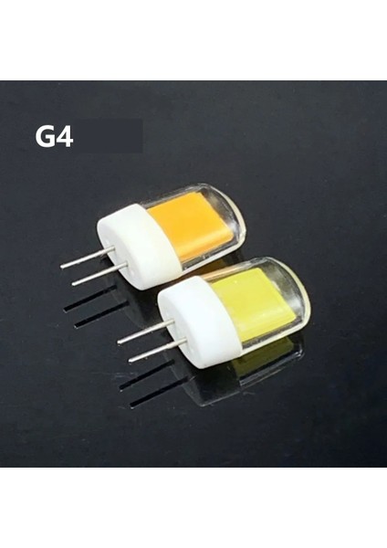 BA15S Tarzı G4 Mini LED Ampul Cob 5 W BA15D BA15S E11 E12 E14 G4 G8 G9 45 W Halojen Lambalar Avize Işıkları Cam Kapak + Seramik Değiştirin (Yurt Dışından)