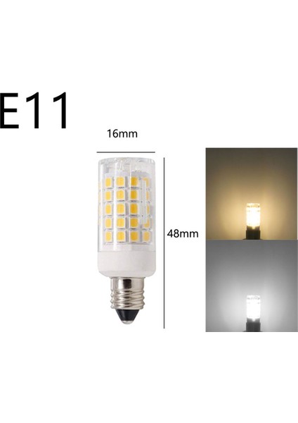G4 Tarzı E11 Kısılabilir G4 G8 Gy6.35 G9 E14 E17 E11 E12 BA15D LED Mısır Işık Md 64LED 7W Ampul LED Lamba 60W Halojen Işıkları Değiştirin (Yurt Dışından)