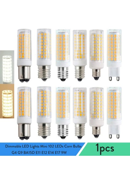 BA15D Stili G4 Kısılabilir LED Işıklar M Led'ler Mısır Ampuller G4 G9 BA15D E11 E12 E14 E17 9W Ev Ev Için 80W Halojen Lamv 110V Değiştirin (Yurt Dışından)