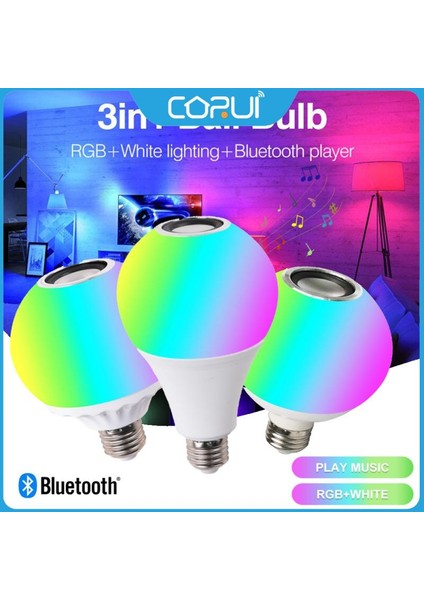 No.1 Boyutu Coruı Bluetooth Dragon Ball Müzik Lambası E27 Rgb + Beyaz Ampul Desteği Uygulama Uzaktan Kumanda LED Bluetooth Ses Ampul Işık (Yurt Dışından) fiyatları