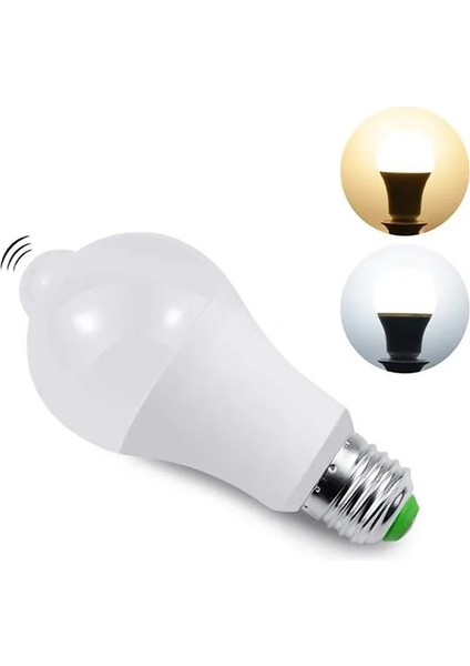 1 Adet Tarzı 21W Hareket Sensörü 10W 15W 20W Radar Hassas Algılama Hareket Sensörlü Işık E27 LED Lamba Otomatik Açma Kapama Gece Lambası Sensörü Ampul (Yurt Dışından)
