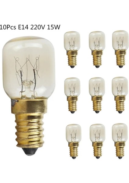 15W Tarzı Gümüş Ev 300 Derece Yüksek Sıcaklığa Dayanıklı Mikrodalga Fırın Ampulü Tuz Kristal Ampul (Yurt Dışından) fiyatları