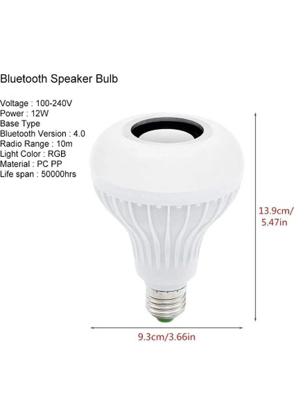 Rgb Bluetooth Müzik Uzaktan Kumanda Ampulü Hoparlör ile Rgb Renk Değiştiren Ampul Lamba Yatak Odası Partisi Için Noel Cadılar Bayramı Dekor (Yurt Dışından) indirimleri