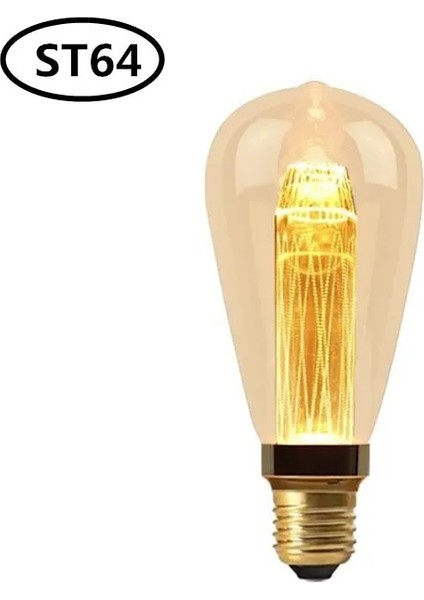 85-265V Tarzı G95 Edison LED Işık Kılavuz Ampul Ev 110 V ST64 G95 G125 Aşk 2000 K Lamba Eski Akkor Dekorasyon Tatil Düğün Parti (Yurt Dışından) modelleri