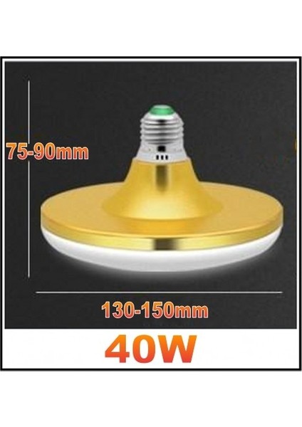 220V Tarzı 40W E27 LED Ufo Ampul Işık 15W 20W 30W 40W 50W 60W 70W Lampada Ampul Bombilla Şemsiye Ampul Ufo Masa Lambası Spot Işık Ev Işık (Yurt Dışından)