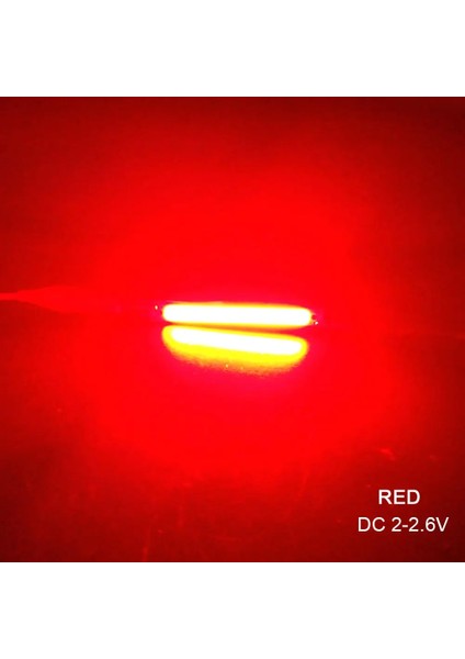 3W Tarzı Kırmızı Sumbulbs 60*8mm 2V 3V Cob LED Ampul Şerit Kırmızı Mavi Sıcak Soğuk Beyaz 1W 3W 3.7V Dıy Çalışma Lambaları Için LED Aydınlatma Kaynağı (Yurt Dışından)