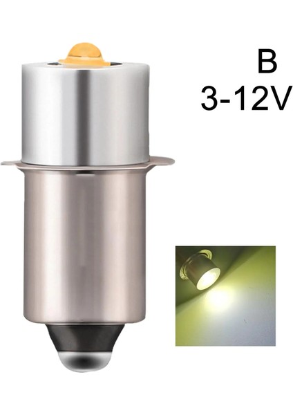 B 1 Adet El Feneri P13.5S Dc Dc LED Yükseltme Yedek Ampuller Beyaz Sıcak Işık El Feneri Dayanıklı Çalışma Acil Durum Lambası (Yurt Dışından)