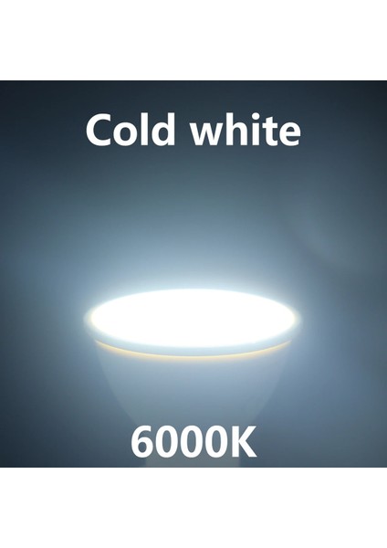 3W Tarzı 6000K 1- GU10 MR16 LED Ampul Gu5.3 Gömülü Raylı Aydınlatma Için Ampul Değiştirme 8 W Ampul Mutfak Davlumbaz Oturma Odası Yatak Odası Için (Yurt Dışından)