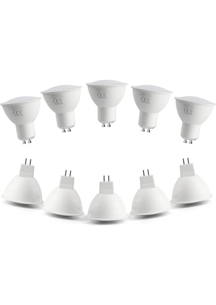 3W Tarzı 6000K 1- GU10 MR16 LED Ampul Gu5.3 Gömülü Raylı Aydınlatma Için Ampul Değiştirme 8 W Ampul Mutfak Davlumbaz Oturma Odası Yatak Odası Için (Yurt Dışından)