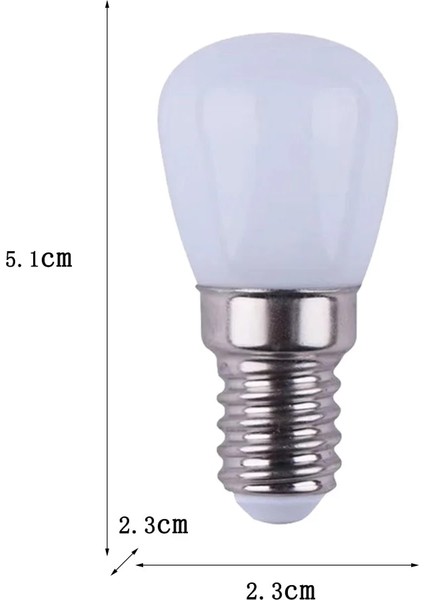 Beyaz 3W E14 LED Buzdolabı Ampul Buzdolabı Mısır Ampulü Ac 220V LED Lamba Whitewarm Beyaz SMD2835 Halojen Işık Değiştirin (Yurt Dışından)