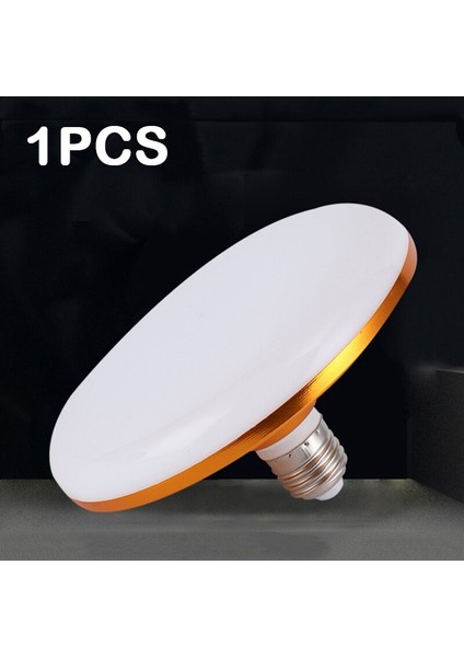 15W Tarzı Beyaz LED Ampul Ac 220V E27 Taban Ev Enerji Tasarruflu Lamba 18W Iç Aydınlatma Uçan Daire Işık 6500K Tavan Lambası Garaj Işığı (Yurt Dışından) fırsatları