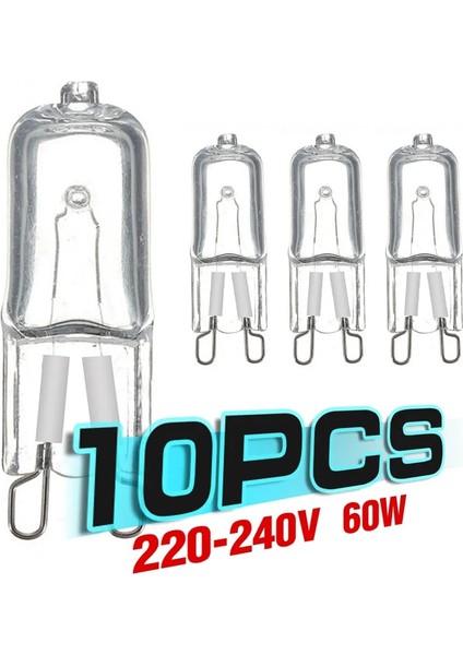 60W G9 Eko Halojen Ampuller G9 220V 20W 25W 40W 60W Kapsül LED Lamba Ampuller Takılı Boncuk Kristal Lamba Halojen Ampul (Yurt Dışından)