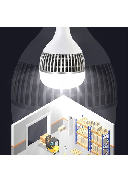 150W-E27 E27 LED Ampul 220V LED Ampuller Yüksek Güç 36W 50W 100W Aydınlatma Ev Açık Kamp Endüstriyel Garaj Süper Parlak Lamba (Yurt Dışından)