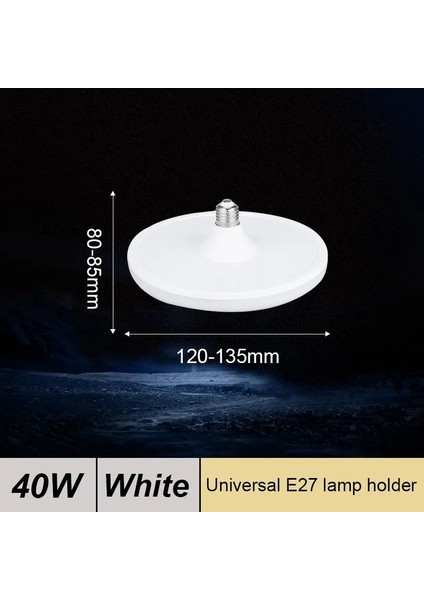 60W Tarzı 40W E27 LED Ampul 220V Ufo Lambası E27 LED Lambalar Soğuk Beyaz 15W 20W 40W 50W 60W 70W Bombillas Ampul LED Ampul Işıkları Ev Aydınlatma Için (Yurt Dışından)