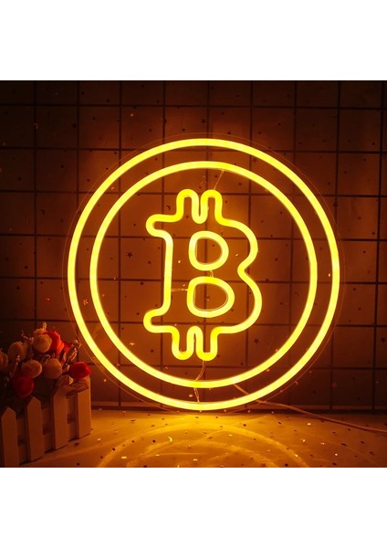 Sarı Wanxing LED Neon Işık Işıklı Tabelalar Bitcoin Bar Restoran Mağaza Kapalı Lamba Iş Reklam Genç Odası Duvar Dekorasyonu (Yurt Dışından) fiyatları