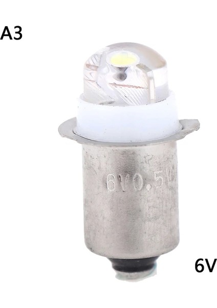 A3 P13.5S Pr2 Pr3 LED Minyatür Lamba 0.5W Dc 3V 4.5V 6V 1smd El Feneri Yedek Ampul Meşaleler Çalışma Işığı (Yurt Dışından)