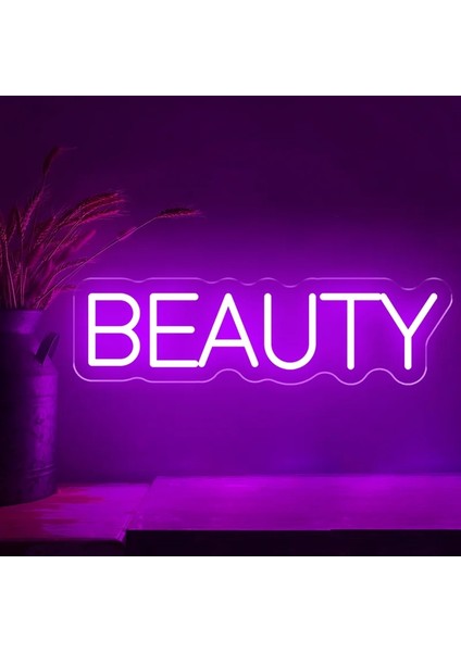 6-Pembe Tarzı SAÇ-35X14CM-USB Kirpikler Kaşlar Çivi Odası Neon Burcu LED Işıkları Güzellik Salonu LED Neon Işıkları Odası Dekor Duvar Neon LED Burcu Dövme Ağda Neon Lamba (Yurt Dışından)