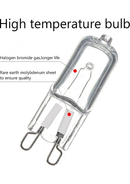 25W G9 Eko Halojen Ampuller G9 220V 20W 25W 40W 60W Kapsül LED Lamba Ampuller Takılı Boncuk Kristal Lamba Halojen Ampul (Yurt Dışından) fiyatları