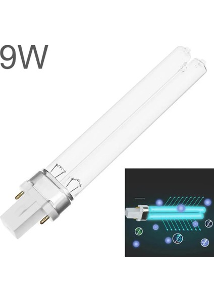 5 Saat Gg7 Uvc Lamba Nm 254NM Su Hava Dezenfeksiyonu Arıtma Sterilizatörü 5W 7W 9W Uvc H Şekli Tüp (Yurt Dışından) fiyatları