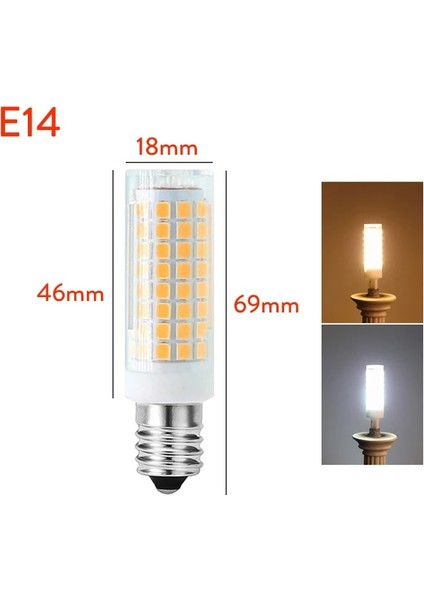 BA15D Stili E14 M Led'ler Mısır Ampuller BA15D E11 E12 E14 E17 G4 G9 LED Işıklar 9W Ev Ev Için 80W Halojen Lambalar Ac 220V 110V Değiştirin Beyaz (Yurt Dışından)