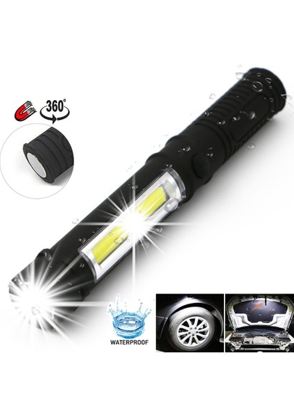 Mavi 1000 Lümen Mini Taşınabilir Fenerler Çalışma Muayene Meşaleleri Cob LED Çok Fonksiyonlu Bakım El Feneri Manyetik Taban Z40 (Yurt Dışından) fiyatları