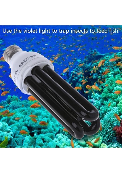 40W Ultraviyole Uv Lambası 15W 20W 30W 40W Siyah Açık Mavi Ampul Floresan Algılama Lambası Ev Menekşe Cazibesi Lamba Dekorasyon (Yurt Dışından) indirimleri