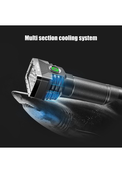 B 6 LED El Feneri Alüminyum Alaşımlı Şarj Edilebilir Mini Torch Yüksek Parlaklık Güç Göstergesi Dış Aydınlatma Kamp Için Acil Durum (Yurt Dışından) indirimleri