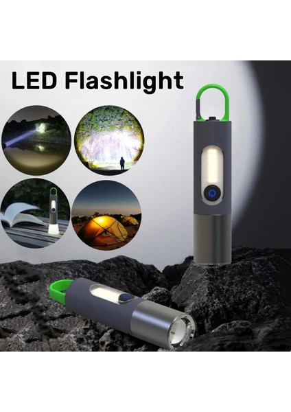 1200MA Tarzı El Feneri P50 Kamp Lambası USB Şarj Edilebilir Fener Kamp Işık El Feneri Aydınlatma Fener Lambası Torch Açık Kamp Işık Su Geçirmez (Yurt Dışından) fiyatları