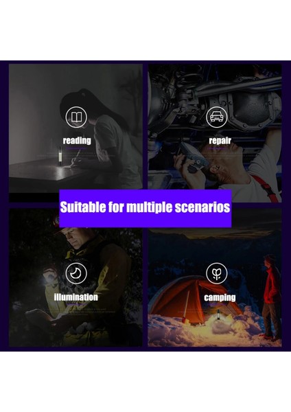 2 Adet Mini El Feneri USB Şarj ile Cep Lambaları LED Taşınabilir Yüksek Güç Odak Ayarlanabilir Su Geçirmez Kamp Acil DURUM2000 Lümen (Yurt Dışından) fırsatları