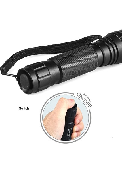 1-Mod Ultrafire WF-501B Xm-L2 LED El Feneri Avcılık Dış Aydınlatma Taktik Anahtarı L2 Flaş (Yurt Dışından) fırsatları