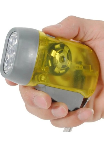 Kırmızı 3 LED El Basarak Kurmalı El Feneri Torch Işık Dinamo Krank Güç El Basın Krank Kamp Lamba Işığı Açık Ev Için (Yurt Dışından) fırsatları