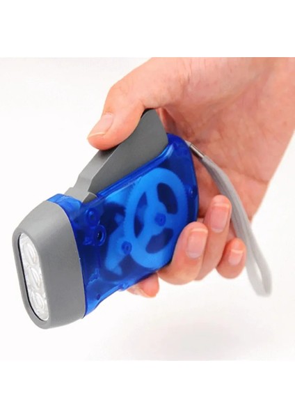 Gri Yeni 3 LED El Presleme Dinamo Krank Güç Rüzgar El Feneri Torch Işık El Basın Krank Kamp Lamba Işığı (Yurt Dışından) modelleri