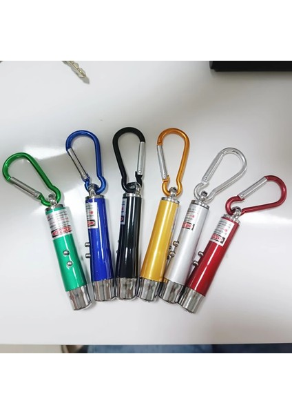 Yeşil Anahtarlık El Feneri Mini Taşınabilir LED El Feneri Torch 3 In 1 LED Işın Işın Işaretçi Işık Çoklu Çalışma Öğretim Eğitim Aracı Pet (Yurt Dışından) modelleri