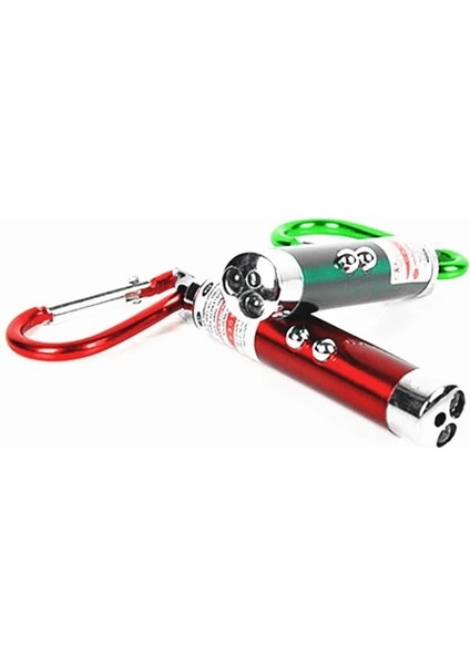 Yeşil Anahtarlık El Feneri Mini Taşınabilir LED El Feneri Torch 3 In 1 LED Işın Işın Işaretçi Işık Çoklu Çalışma Öğretim Eğitim Aracı Pet (Yurt Dışından) fırsatları