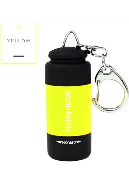 No.3 Boyutu LED Mini Meşaleler Işık USB Şarj Edilebilir Taşınabilir Acil Durum Lambası Anahtarlık Cep Torch Su Geçirmez Yürüyüş Kamp El Fenerleri (Yurt Dışından)