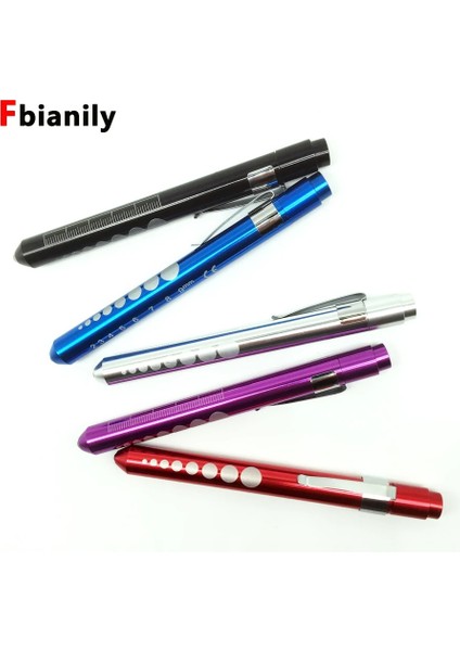 Siyah Taşınabilir Tıbbi Ilk Yardım El Feneri LED Çalışma Işığı Cep Penlight Torch Öğrenci Ölçer Ölçüm Doktor Hemşire Teşhis (Yurt Dışından) fiyatları