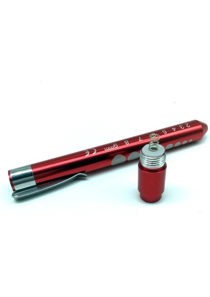 Siyah Taşınabilir Tıbbi Ilk Yardım El Feneri LED Çalışma Işığı Cep Penlight Torch Öğrenci Ölçer Ölçüm Doktor Hemşire Teşhis (Yurt Dışından) fırsatları